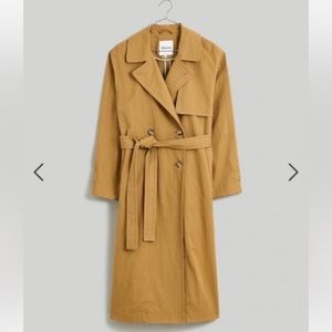 Madewell NWT signature trench coat